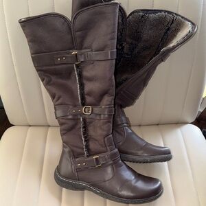 Wanderlust Gabrielle 2 Wide Calf women's boot in dark brown Knee-High 12
